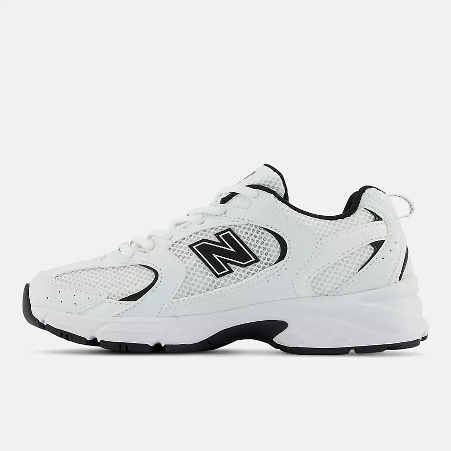 New Balance 530 WHITE with BLACK