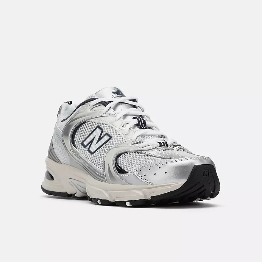 New Balance 530 SILVER METALLIC & NB Navy